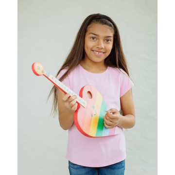 TinkerTar Rainbow Heart - Perfect Kids 1-String Guitar