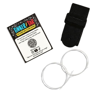 TinkerTar Rainbow Heart - Perfect Kids 1-String Guitar