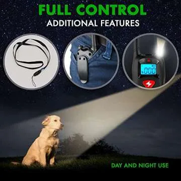 Dog Training Collar with Remote - Rechargeable & Waterproof
