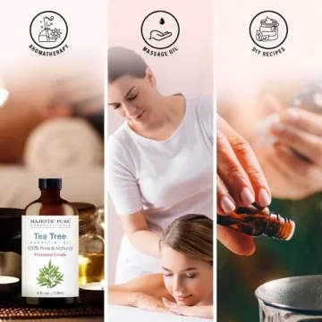 Majestic Pure Tea Tree Essential Oil - 100% Pure & Natural