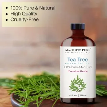 Majestic Pure Tea Tree Essential Oil - 100% Pure & Natural