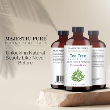 Majestic Pure Tea Tree Essential Oil - 100% Pure & Natural