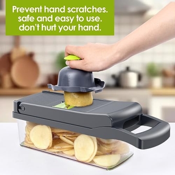 Putsea Veggie Chopper - Ultimate 13-in-1 Food Prep Tool