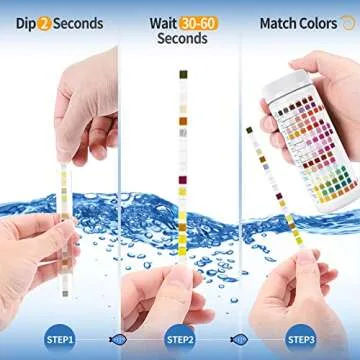 Umlecoa 16-in-1 Premium Water Test Kit - 125 Test Strips