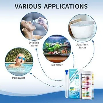 Umlecoa 16-in-1 Premium Water Test Kit - 125 Test Strips