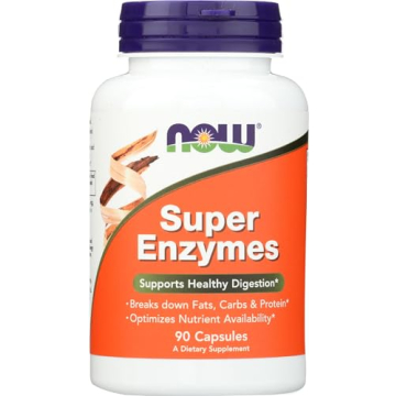 NOW Foods Super Enzymes - 90 Capsules for Digestion