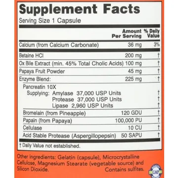 NOW Foods Super Enzymes - 90 Capsules for Digestion