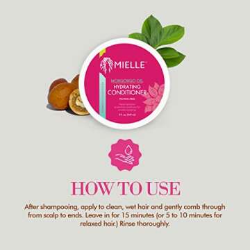 Mielle Organics Hydrating Conditioner for Natural Hair Care