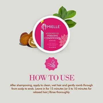 Mielle Organics Hydrating Conditioner for Natural Hair Care