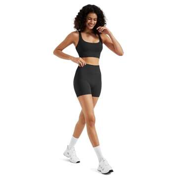 OMKAGI Women Seamless Workout Set for Ultimate Comfort