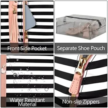 Ytonet Large Waterproof Carry On Garment Bag for Women