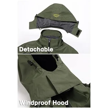 GIISAM Tactical Rain Jacket Lightweight Waterproof Outdoor Gear