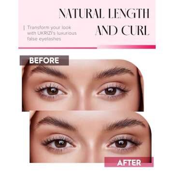 False Lashes Natural Lashes Wispy False Eyelashes Natural Eyelashes Fake Eyelashes Fake Lashes Pack ...