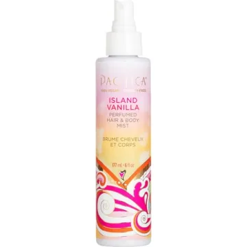 Pacifica Beauty Island Vanilla Hair & Body Mist - Elevate Your Mood with Vegan Fragrance