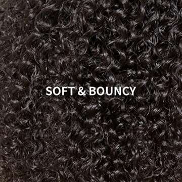 YASGRL 16" Undetectable Real HD Lace Kinky Curly Wig Human Hair 5x5 HD lace closure wigs human hair Glueless Wigs Human Hair Pre Plucked Brazilian Human Virgin Hair Short Curly Wig 180 Density