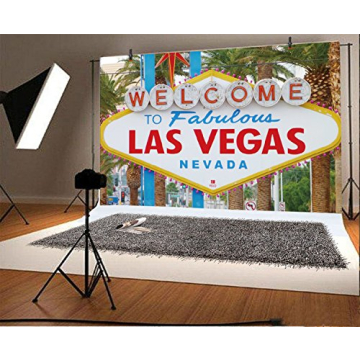 LFEEY Las Vegas 5x3ft Party Backdrop for Photoshoots