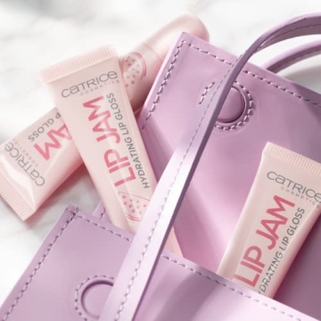 Catrice | Lip Jam Hydrating Lip Gloss | Moisturizing, Non-Sticky, Shiny Finish | With Shea Butter, Coconut Oil, & Mango Butter | Vegan & Cruelty Free (010 | You Are One In A Melon)