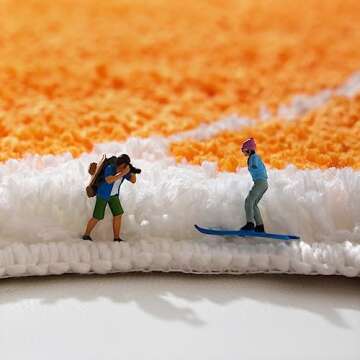 Cute Pumpkin Bath Mat for Autumn Decor and Safety