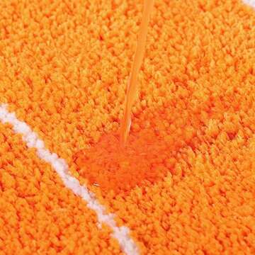 Cute Pumpkin Bath Mat for Autumn Decor and Safety
