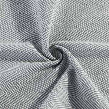 Mia'sDream Tassels Cotton Hand Face Head Guest Gym Towel Set Washcloth Kitchen Tea Towel Dish Cloth Set 3 Pack 16inch X 24inch (Grey)