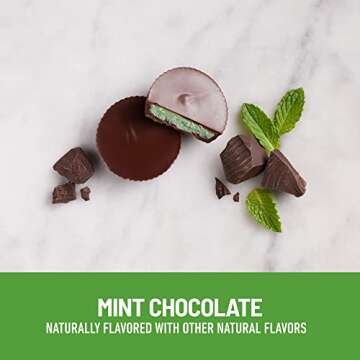 SlimFast Keto Fat Bomb Snack Cup, Mint Chocolate, Keto Snacks for Weight Loss, Low Carb with 0g Added Sugar, 14 Count Box (Packaging May Vary)