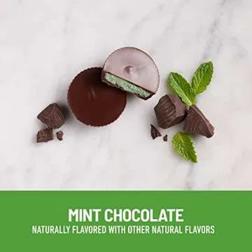 SlimFast Keto Fat Bomb Snack Cup, Mint Chocolate, Keto Snacks for Weight Loss, Low Carb with 0g Added Sugar, 14 Count Box (Packaging May Vary)