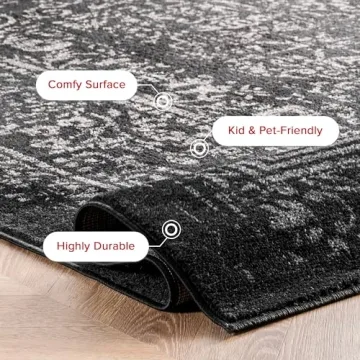 nuLOOM Arlena Area Rug 5x8 Durable Decorative Flooring