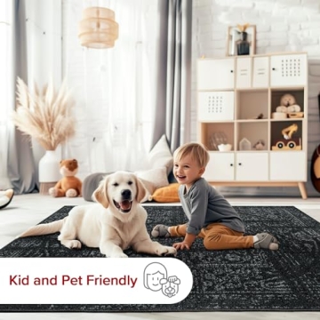 nuLOOM Arlena Area Rug 5x8 Durable Decorative Flooring