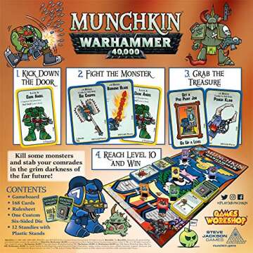 Munchkin Warhammer 40,000 - Epic Fun & Strategy