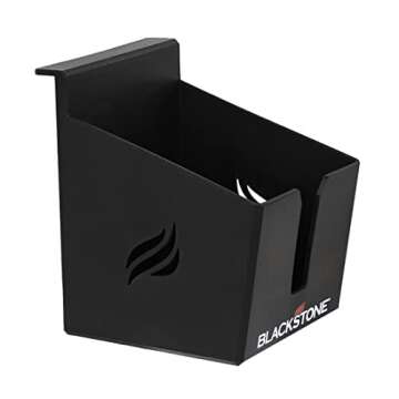 Blackstone 5396 Magnetic Beverage Holder (2 Piece) Squeeze Bottle Holder for Grill, Griddle Accessor...