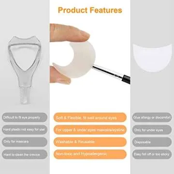 Reusable Lash Shields for Perfect Eye Makeup Every Time