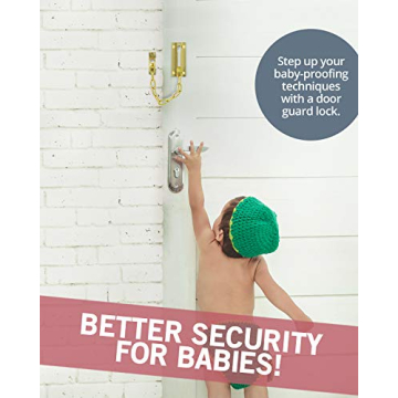 Jack N’ Drill Chain Door Guards - Stylish 2 Pack Security Lock