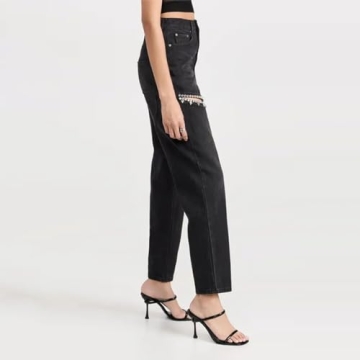 MIFJNF Women's Y2k Ripped Jeans - Stylish & Comfortable