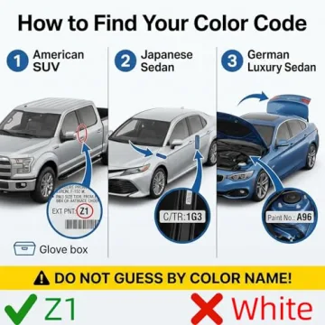 Summit White Touch Up Paint Pen for Chevrolet and GMC