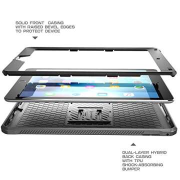 SUPCASE iPad Pro 9.7 Case with Screen Protector - Heavy Duty