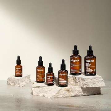 Cliganic 100% Pure Vitamin E Oil for Skin, Hair & Face - 30,000 IU, Non-GMO Verified | Natural D-Alpha Tocopherol (Packaging May Vary)