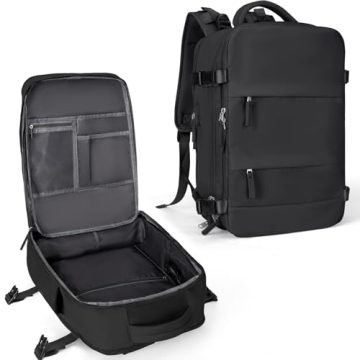 coowoz Large Travel Backpack For Women Men,Carry On Backpack Flight Approved,Hiking Backpack Waterpr...
