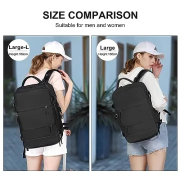 coowoz Large Travel Backpack - Stylish & Functional
