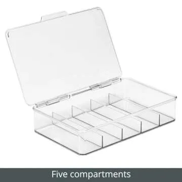 Divided First Aid Storage Kit - Organize with mDesign