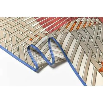 Luxurious SHIROUYU 100% Mulberry Silk Scarf - Perfect Gift