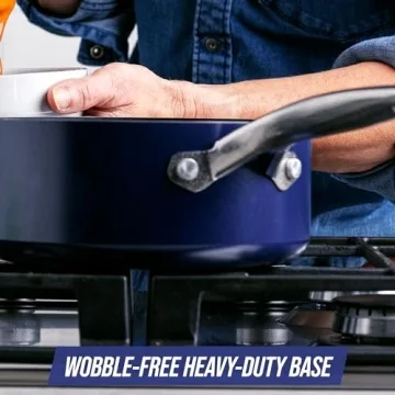 Blue Diamond Cookware 2QT Nonstick Saucepan with Lid