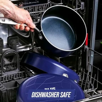 Blue Diamond Cookware 2QT Nonstick Saucepan with Lid