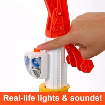 Matchbox Epic Construction Yard Playset with Interactive Crane