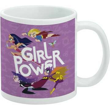 DC Super Hero Girls Coffee Mug 11oz - Girl Power