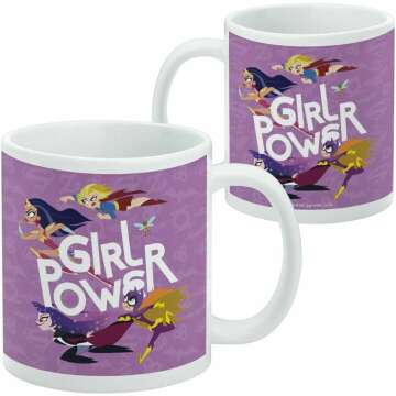 DC Super Hero Girls Coffee Mug 11oz - Girl Power