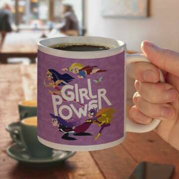 DC Super Hero Girls Coffee Mug 11oz - Girl Power