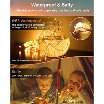 20 Pack Fairy Lights Battery Operated for Decor