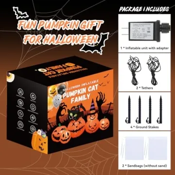 5.8 FT Halloween Inflatable Pumpkin Decor