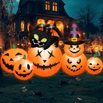 5.8 FT Halloween Inflatable Pumpkin Decor