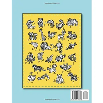 Color and Trace Alphabet Workbook for Kids Ages 3-5